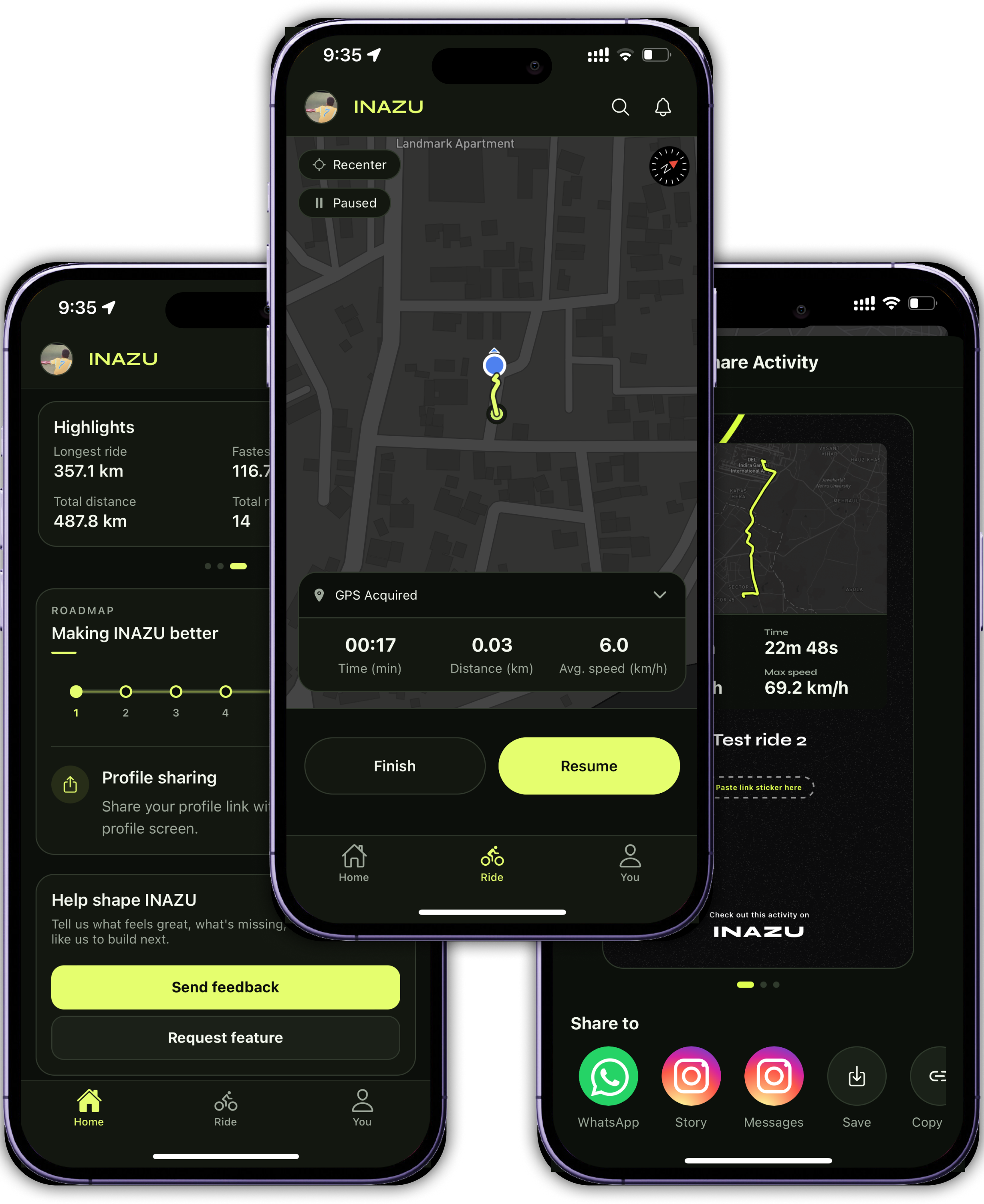 INAZU app